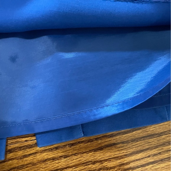 J.Crew Ladies Royal Blue Classic Pencil Skirt size 4 - Picture 4 of 11